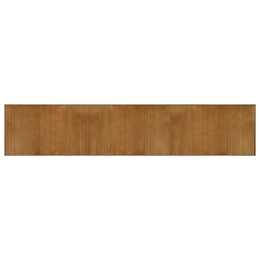 vidaXL Teppich Rechteckig Braun aus Bambus und Polypropylen B: 60 cm, L: 300 cm - Bild 2