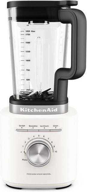KitchenAid Pure Power Standmixer 5KSB2071EPL in Porcelain White mit Glasbehälter - Bild 1