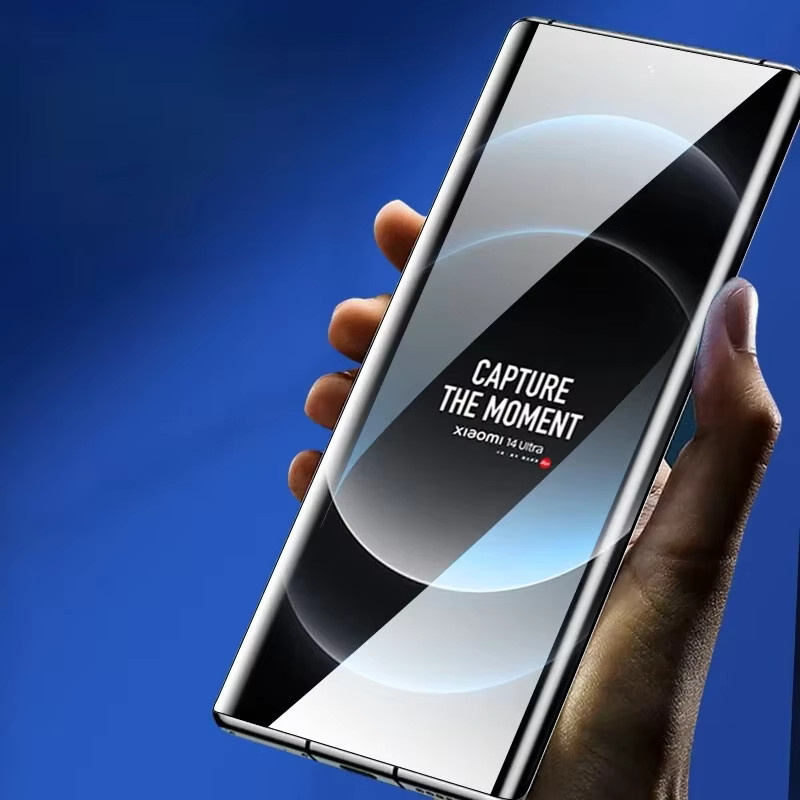 Xiaomi 14 Ultra UV-gehärtetes Schutzglas mit transparenter Abdeckung für gebogene Bildschirme (2–5 Stück) - Bild 2