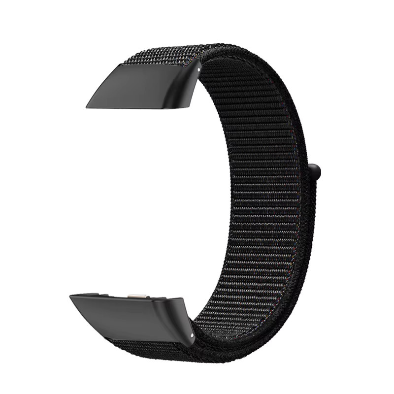 I LOVE LUO Uhrenarmband Nylon, Schwarz, Unisex - Bild 2