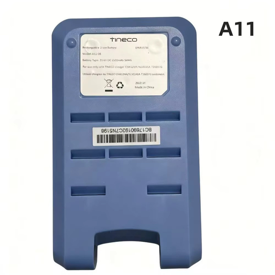 Tineco Wiederaufladbarer Akku 2500 mAh 21,6 V in Blau für A11-06 A11 Hero EX Master und Haustierstaubsauger - Bild 2