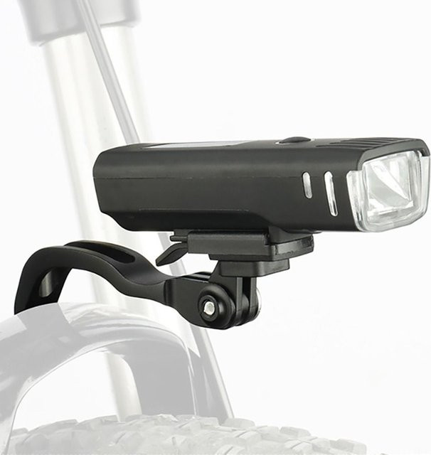 Rockbros MTB Fahrrad Ständer und Lampenhalterung mit GoPro Interface für Scheinwerfer und Adapter, Blackbird L1, Schwarz - Bild 1