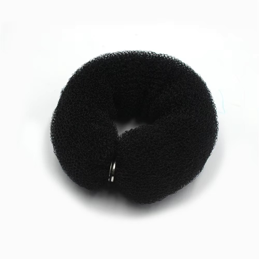 Haarknoten Maker Donut Styling Schwamm, Schwarz, Damen - Bild 5