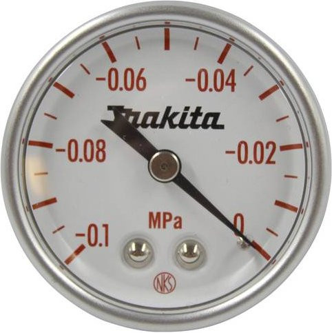 Makita Manometer AS00XP808M in Silber mit 1/8" Anschluss - Bild 1