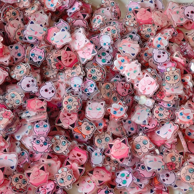 Bandai Pokémon Jigglypuff Harz Zubehör, 50-teiliges Set - Bild 1