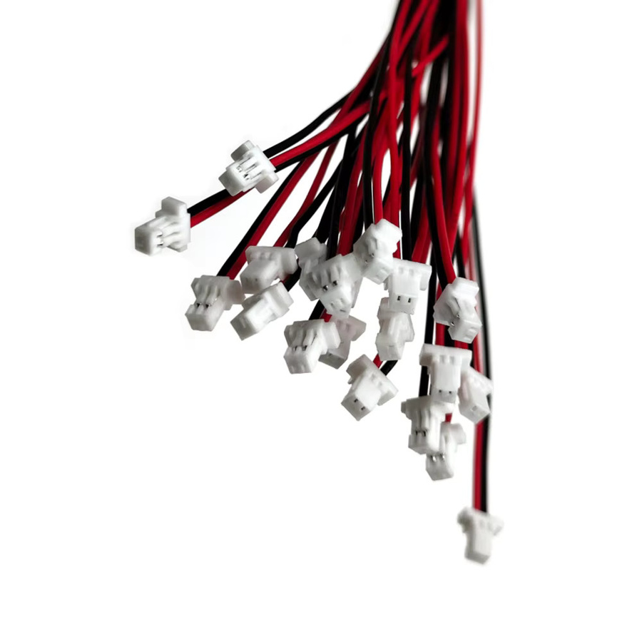 JST SH 1,0 mm 2-poliger Stecker mit Kabel ZSDZFYLLK SMD vertikale Steckerbuchse 28AWG - Bild 3
