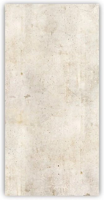 Walllux Duschrückwand Betonwand Vintage in Beige, Steinoptik, Alu-Verbund, B: 125 cm, H: 255 cm, Dicke: 3 mm - Bild 1
