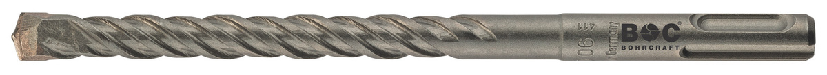 Bohrcraft SDS-plus X-TREME Hammerbohrer 4-spiralig, Farbe Silber, Durchmesser: 6,0 mm, Länge: 210 mm, 10er Packung - Bild 1