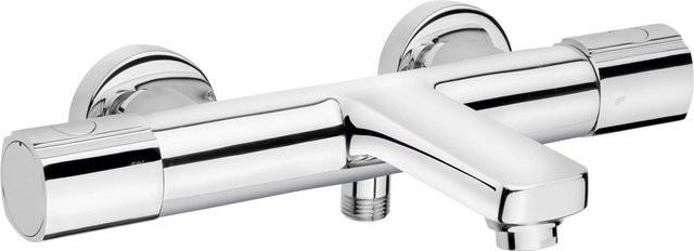 baliv Thermostat-Wannenarmatur WA-5020 in Chrom mit Sprayfunktion und Safety-Stop, B/T/H: 31,0 x 21,5 x 6,5 cm - Bild 1