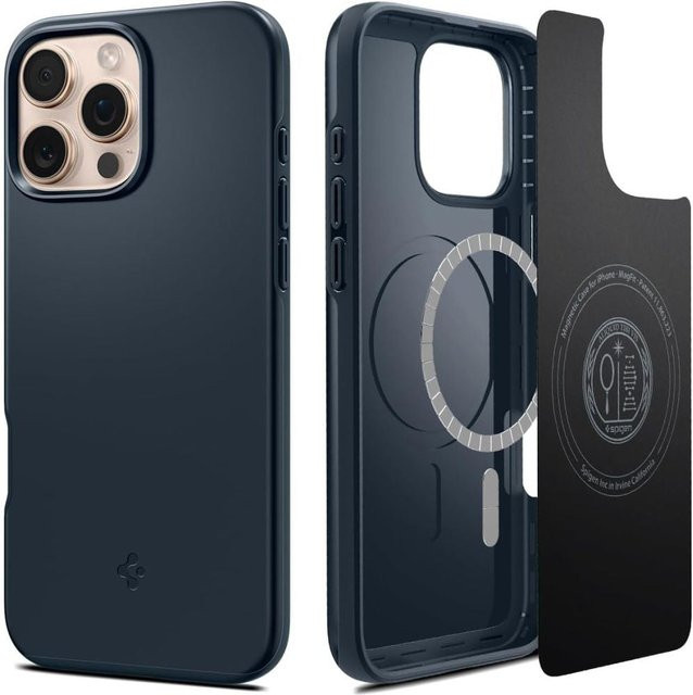 Spigen Thin Fit MagSafe Schutzhülle für Apple iPhone 16 Pro Max in Blau - Bild 1
