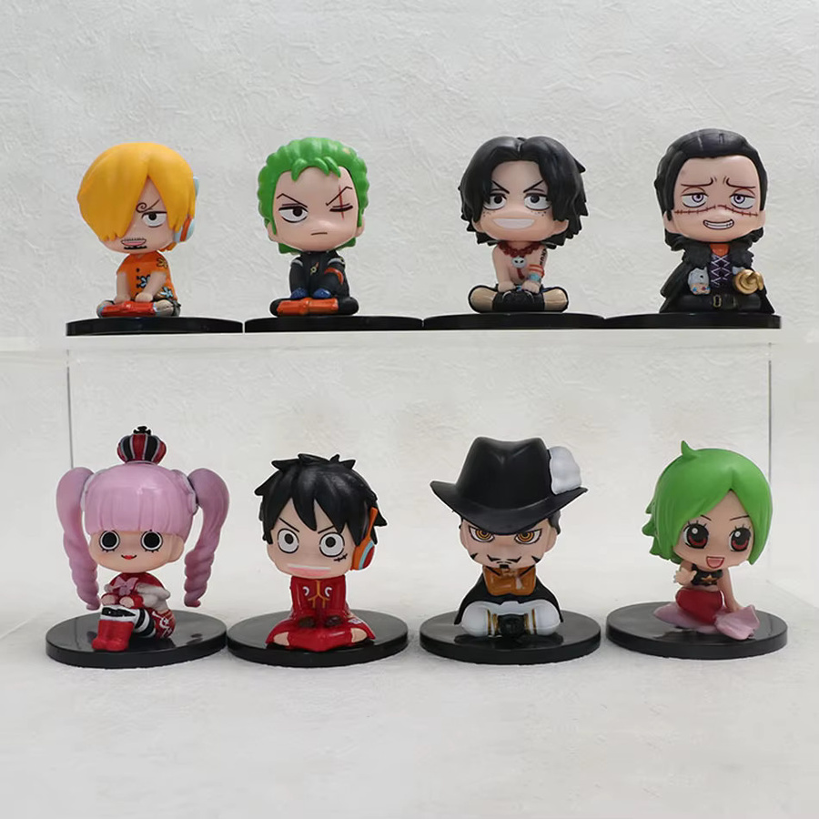 Bandai One Piece Actionfigur, Luffy Roronoa Zoro, 6cm, 1-teiliges Set - Bild 3