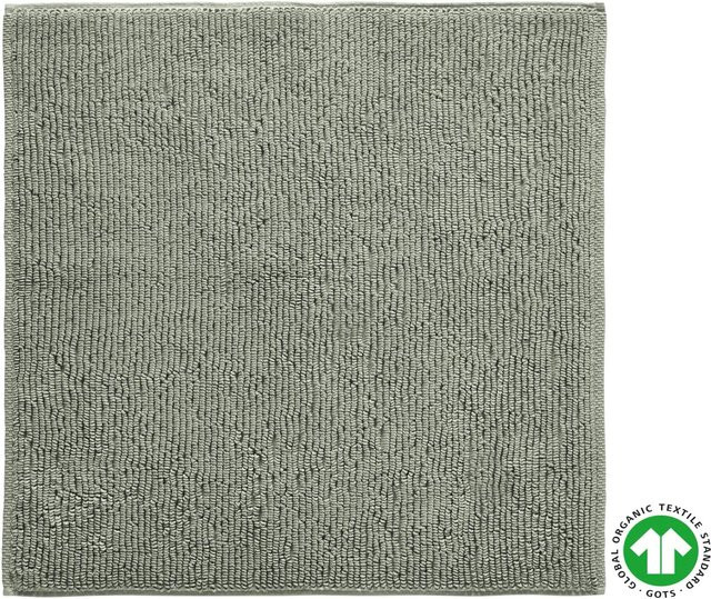 ecoTree Badematte Bio Hanna aus Bio-Baumwolle in Olivgrün, Durchmesser: 60 cm - Bild 1