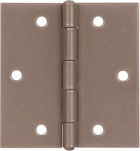 GAH Alberts Duravis Scharnier quadratisch Perlbeige Duplexbeschichtet Stahl B/B/H: 60 x 60 x 1 mm - Bild 1