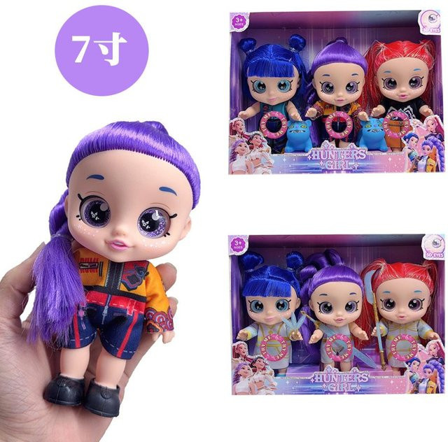 PASSY Dämonenjägerin Girlgroup 5D Augenmaske Titelsong PVC Figur weiß - Bild 1