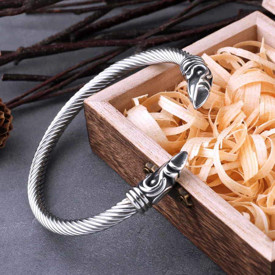 Armband Edelstahl, Silber, Unisex - Bild 4