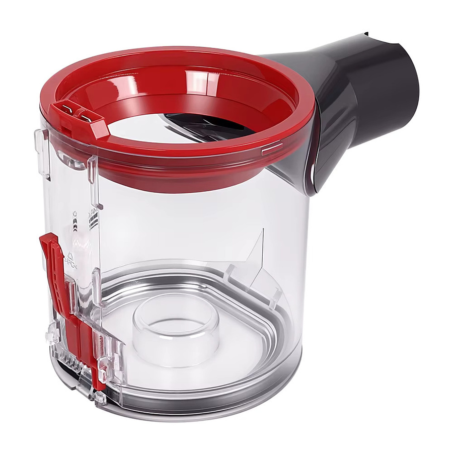 Dyson Ersatz Staubbehälter mit Dichtungsring und Bodendeckel in Transparent für V7 V8 V10 V11 V12 Slim V15 Staubsauger - Bild 2