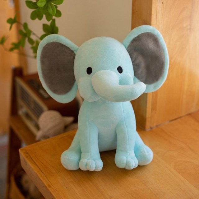 Yiran toy Baumwoll-Elefant, Plüschtier, weiche Textur - Bild 1