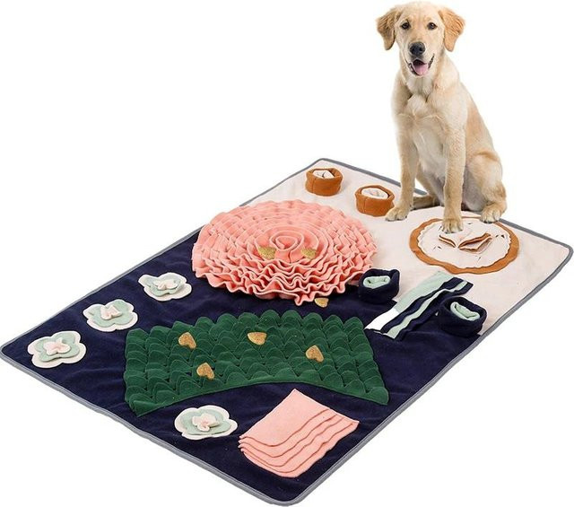 Yiran Furniture Schnüffelteppich für Hunde Interaktives Fressspiel rosa - Bild 1