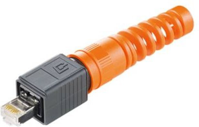 Weidmüller 1963170000 Sensor-Aktor-Datensteckverbinder Stecker gerade orange aus Kunststoff 10 Stück - Bild 1