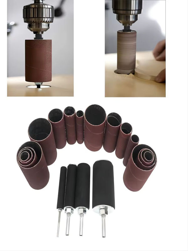 VIBRATITE 20-teiliges Trommelschleifset mit Gummispindel für Bohrmaschinen - Bild 7