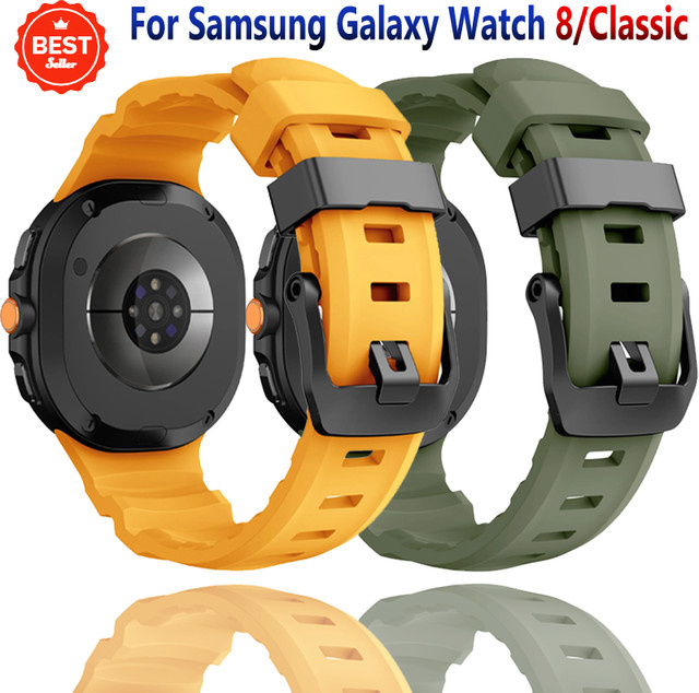 Samsung Silikonarmband, Galaxy Watch 8 Classic 46 mm, Galaxy Watch 8 44/40 mm, Unisex - Bild 1