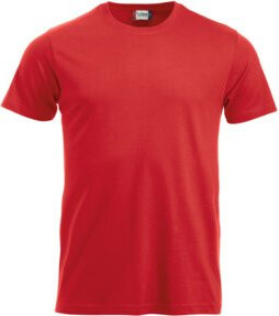 Clique Classic-T T-Shirt in Rot, Unisex, Größe XL - Bild 1
