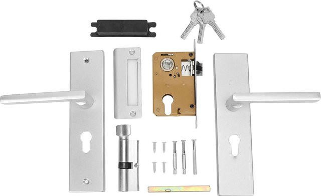 TOMTOP Türgriff aus Aluminiumlegierung in Silber mit Schlüsseln - Bild 1