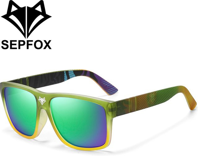 SEPFOX Sonnenbrille, Unisex, Vollrand, Kunststoff, polarisiert, verspiegelt - Bild 1