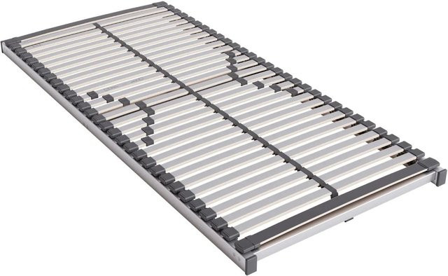 AM Qualitätsmatratzen Stabiler Lattenrost XXL aus Schichtholz in Weiß, B/T: 80 x 200 cm, belastbar bis 250 kg - Bild 1