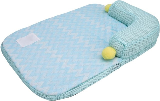 OutsideWorld Hunde Kühlmatte mit Kissen in L-Form, Waschbares Hundesofa für Katzen und Hunde - Bild 1
