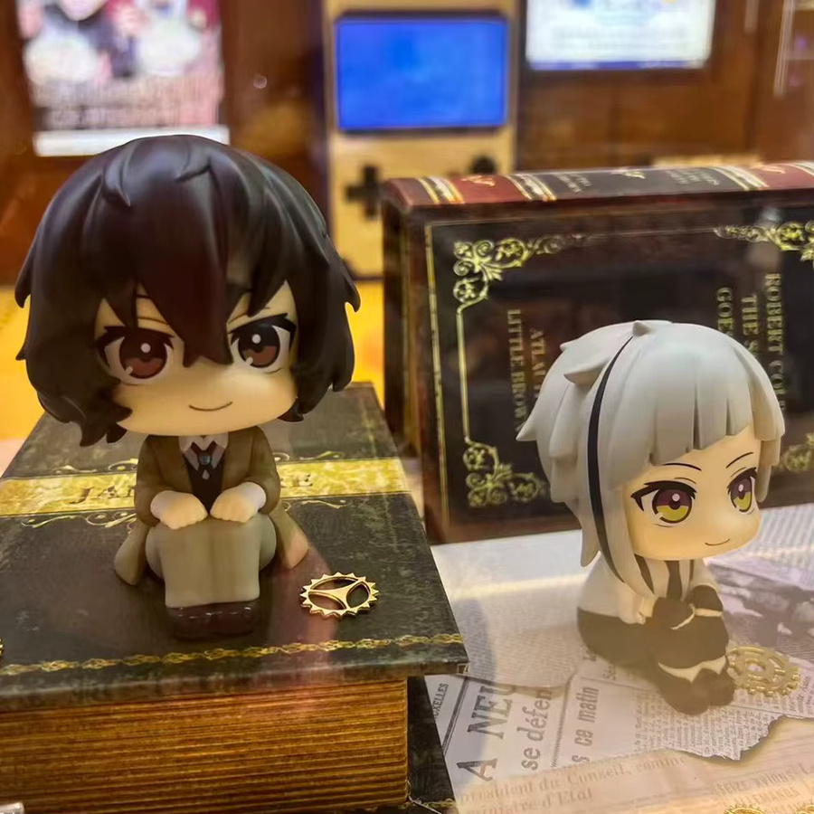Bandai Bungou Stray Dogs Nakajima Atsushi & Dazai Osamu Q-Version Actionfiguren, Einzelfigur, Kunststoff, Bunt / Mehrfarbig - Bild 3