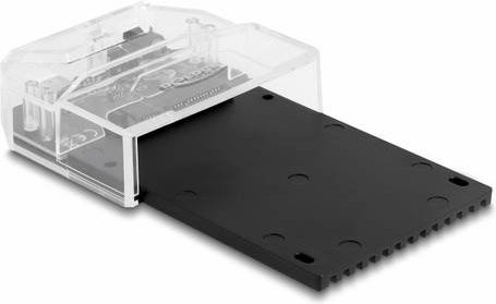 Delock 63205 USB-C SATA Festplatten-Dockingstation mit DC-Buchse 3,5mm in Schwarz - Bild 1