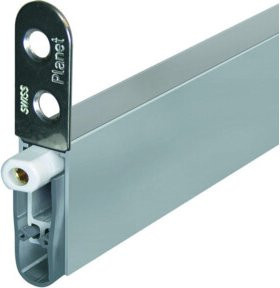 ASSA ABLOY PLANET Türabsenkdichtung HS aus Aluminium in Silber, Breite: 108,5 cm - Bild 1