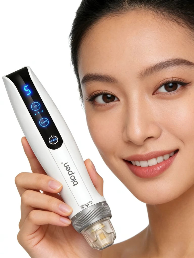 Dr. Pen Bio Pen Q2 EMS Derma Pen Microneedling Gerät mit LED-Lichttherapie, Unisex - Bild 3