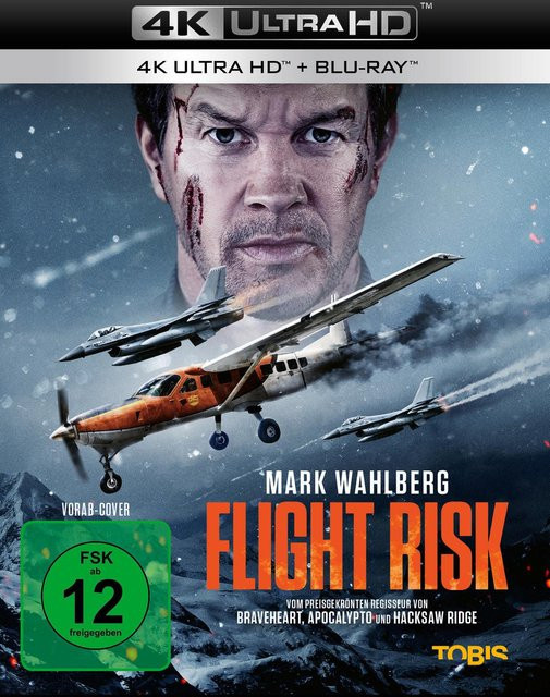 Flight Risk, 4K UHD Blu-ray - Bild 1