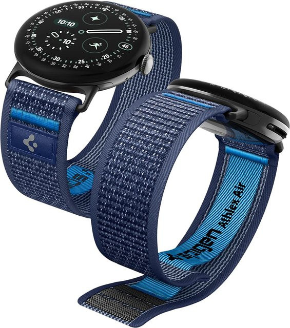 Spigen Athlex Air 2 Uhrenarmband, Textil/NATO, Marineblau, Unisex - Bild 1