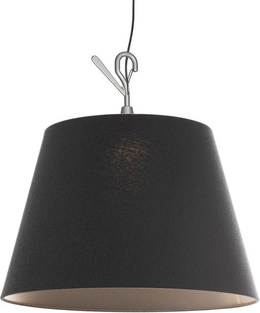 Artemide Tolomeo Paralume Outdoor LED-Pendelleuchte mit Haken in Schwarz - Bild 1