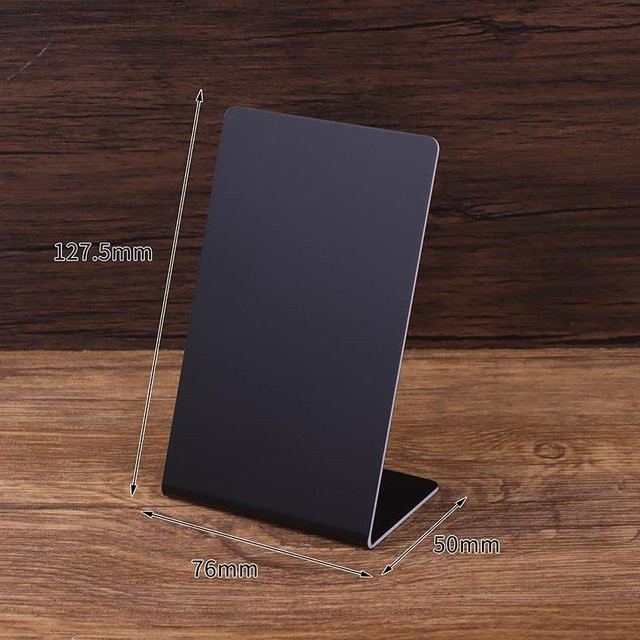 Xiga NFC Display Ständer für Soziale Medien und Google Bewertungen, NFC215 Chip 13,56MHz, Schwarz, Breite: 76 mm - Bild 1