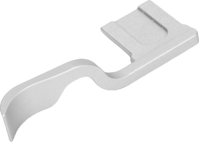 Fujifilm X-S10 Blitzschuh Daumenauflage Handgriff aus Aluminiumlegierung in Silber - Bild 1