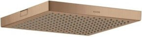 Hansgrohe Axor Starck Kopfbrause Rain in Gold, quadratisch, B/B: 24 x 24 cm - Bild 1