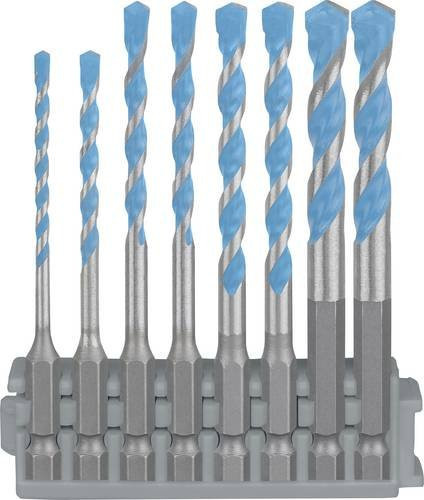 Bosch Mehrzweckbohrer-Set Blau mit verschiedenen Durchmessern 3 mm bis 8 mm - Bild 1