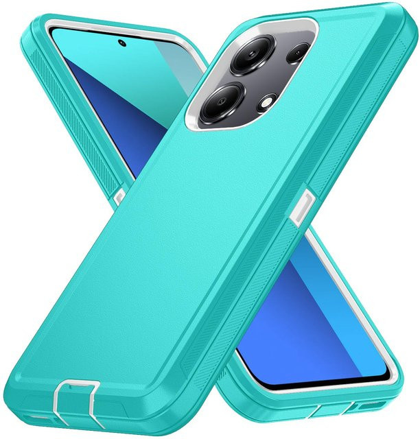 Stoßfeste und staubdichte Schutzhülle für Samsung Galaxy Modelle in Türkis - Bild 1