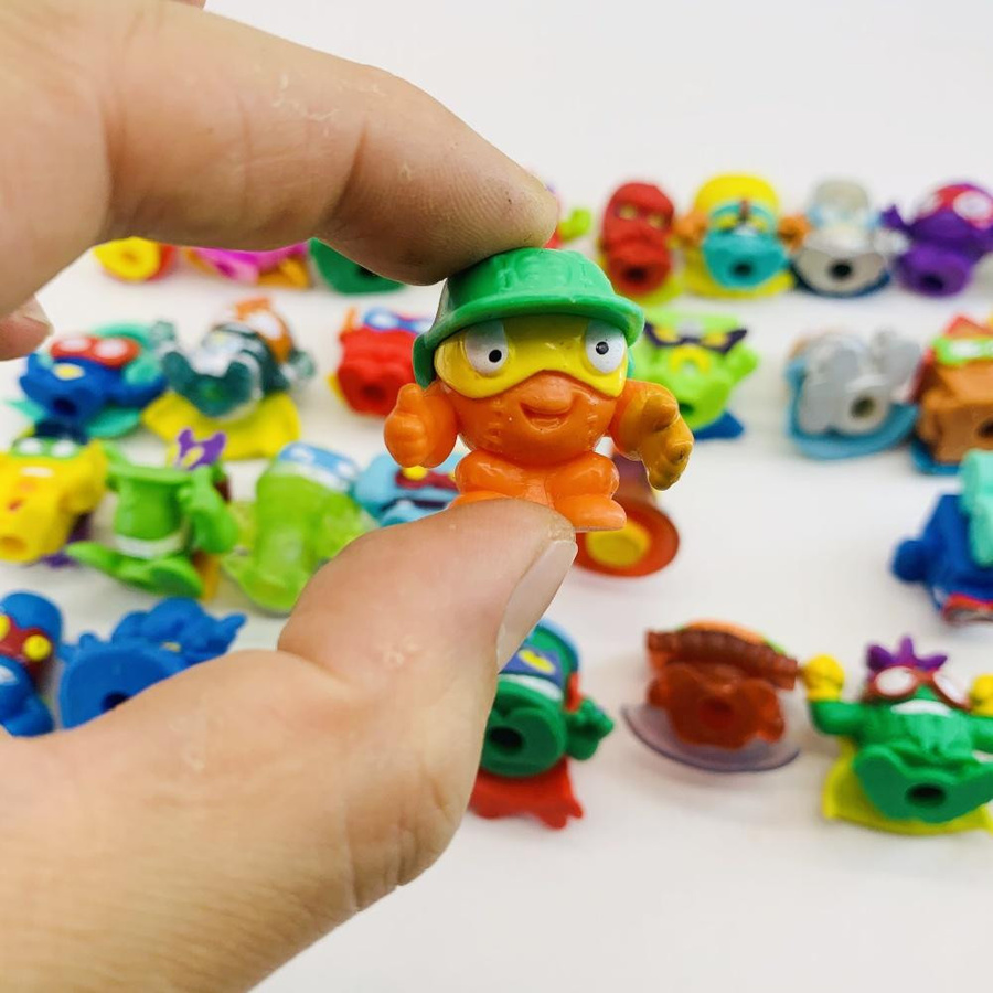 Superzings Superthins Müllsammelfigur Actionfiguren Set - Bild 2