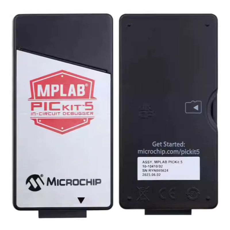 Microchip MPLAB PICkit 4/5 In-Circuit Debugger Programmer PG164150 in Schwarz zur Unterstützung von PIC, dsPIC, AVR und SAM Mikrocontrollern für deine Entwicklung - Bild 3