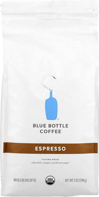 Blue Bottle Coffee, Bio-Kaffee, dunkle Röstung, Kaffeebohnen, 340g - Bild 1