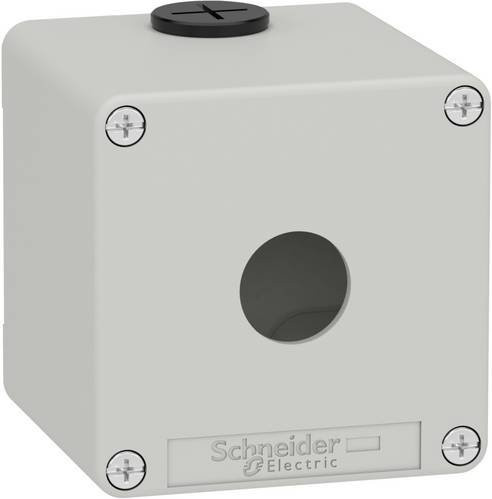 Schneider Electric XAPD1501 Leergehäuse aus Metall in Grau und Weiß - Bild 1