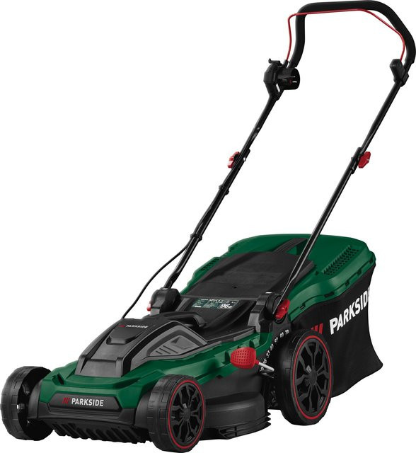 PARKSIDE Elektro-Rasenmäher PERM 1800 A1 mit 55-L-Grasfangsack und Füllstandsanzeige - Bild 1