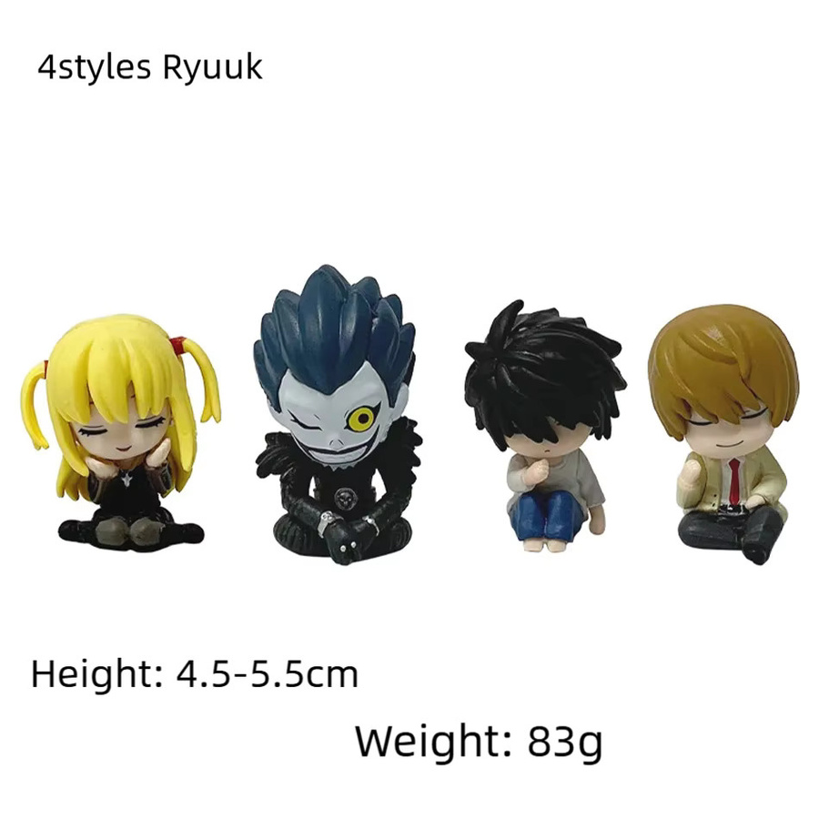 Bandai Death Note Anime-Figuren, 4-teiliges Set, Kunststoff, Bunt / Mehrfarbig - Bild 2
