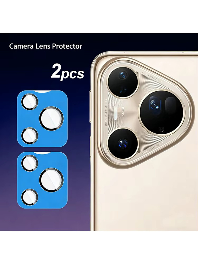 2 Stück HD gehärteter Glas Objektivschutz für Huawei Pura 80 Pro, Pura 70 Ultra und Pura 70 in Transparent - Bild 6