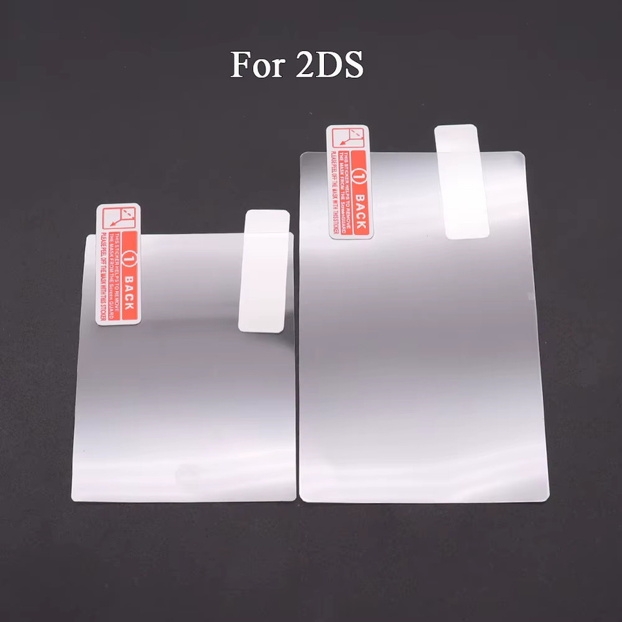 XOXNXEX HD Clear Display Schutzfolien Set für GB GBA GBC GBA SP DSL NDSL 2DS New 3DS XL in Transparent - Bild 2